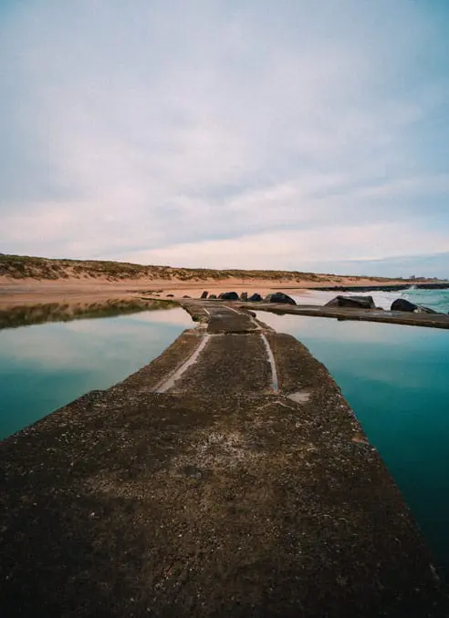 plage gironde mer